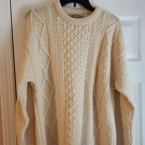 Handmade Irish wool sweater